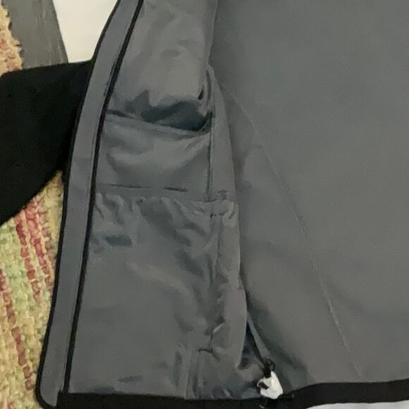 Clique Black Zip Up Jacket L NEW No Tag Home Depot Miami Trucker Bikercore FDC - Picture 7 of 12